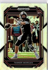 2023 Panini Prizm Draft Picks #113 Tanner Morgan Prizms Silver Gophers (E)