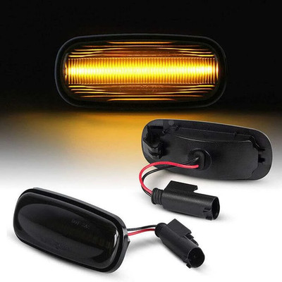 LED Side Lights Suitable For LAND ROVER Discovery 2 | Smoky Freelander 72108-1