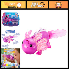 Interactive Baby Axolotl Toy - Ziggy Magenta - Swims, Lights Up, Fun Gift