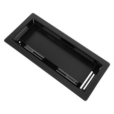 Floor Register 4x10 inch: Heavy-Duty Flush Mount Vent Cover with Tray for