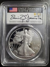 2026-W PROOF SILVER EAGLE LIBERTY BELL PRIVY PCGS PR70 DCAM ADVANCED REL DAMSTRA