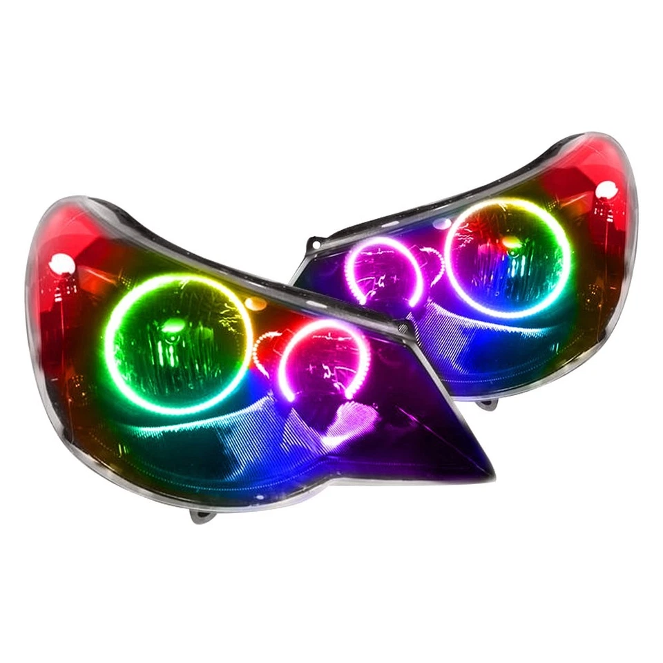 LED Halo Headlights Factory Surface Add On Custom Lights ColorSHIFT 2243-504 Foto 3 de 4