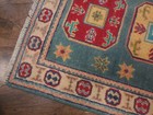 Authentic Kazak Pakistani Handmade Small Rug Wool Craftsmanship 2x3 Ft — photo 10