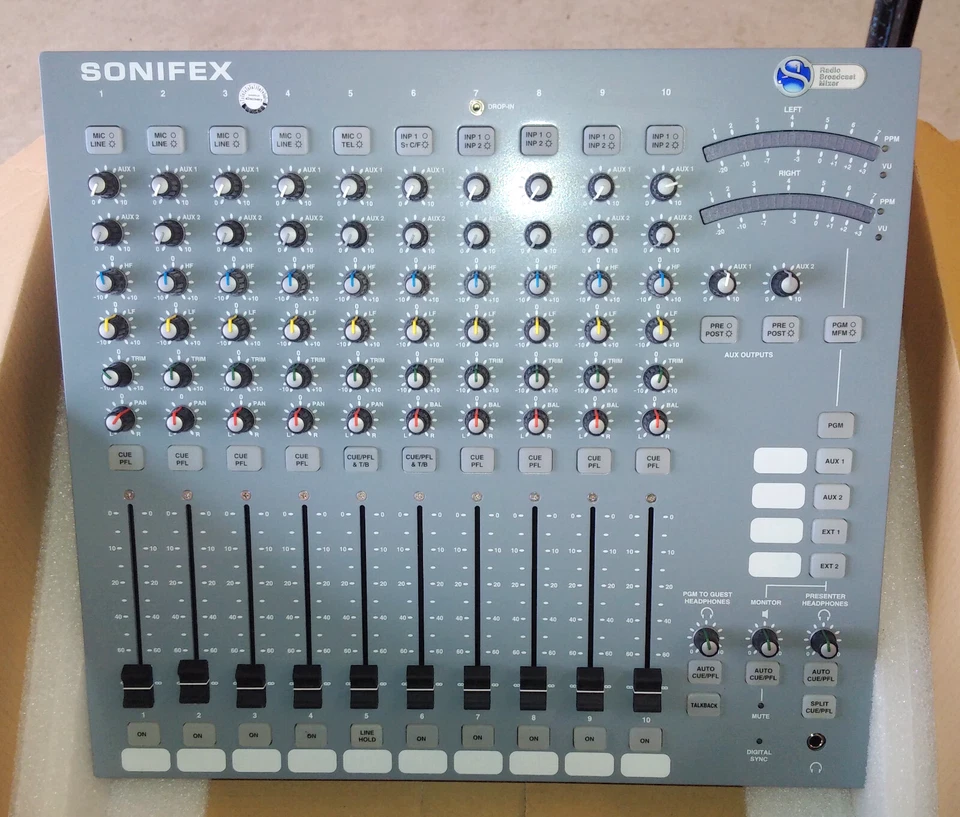 Sonifex S1 Radio Broadcast Mixer - Digital/Analogue, High Grade, Made in England - Image 3 of 4