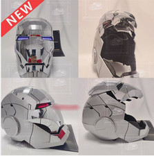 New Color AUTOKING 1:1 Cosplay Iron Man MK5 Helmet Wearable Voice Control Mask