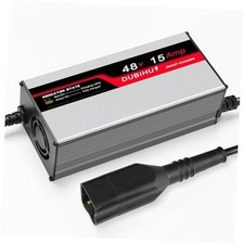 48V 15A Golf Cart Battery Charger for Yamaha G29  Drive 2 Golf Carts, with 3