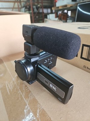 5K Digital Video Camera HDV-255K 48.0MP with Stereo Microphone