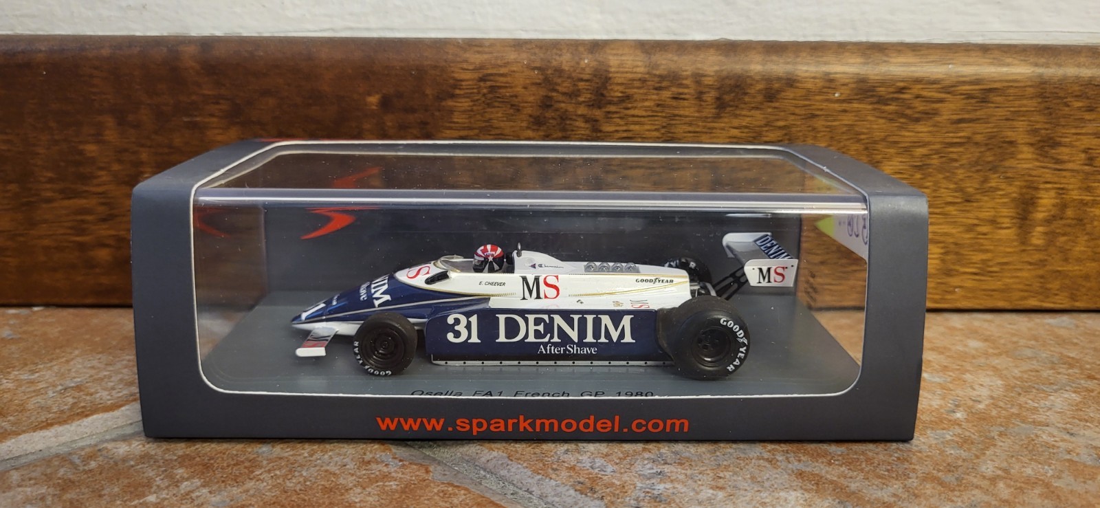 Osella FA1 E.Cheever French Gp 1980 Spark 1 43
