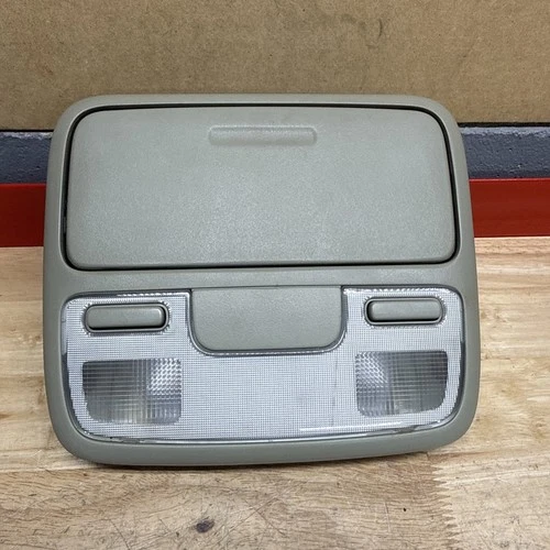 03-08 Honda Pilot 99-04 Odyssey Overhead Console Dome Homelink Gray 3 Pin OEM