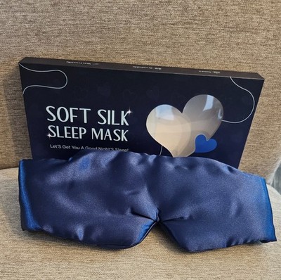 silk sleep mask blackout for all night sleep