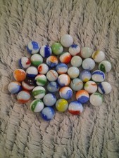 Lot Of 40 Marble King Marbles