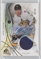 2024 SP Game Used All-Stars Gold Premium Memorabilia /10 Nick Suzuki #163 Auto