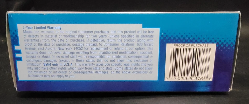 Экшн-фигурка Max Steel Going Turbo с рабочим звуком Mattel 2001 как новая в коробке все еще запечатанная - Изображение 3 из 4