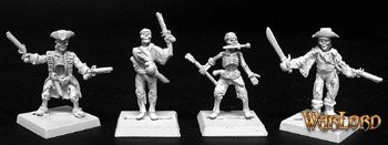 Жнец 06152, Скелетообразный член экипажа (9), металлическая миниатюра Разига Грунта, военачальника