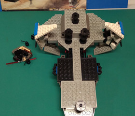 Star Wars: Sith Infiltrator LEGO #7151 -- 90% Complete w/ Instructions, 1999