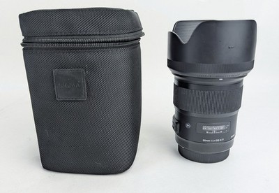 SIGMA - 50mm f/1.4 HSM DG ART - Camera Lens For Canon EF-Mount