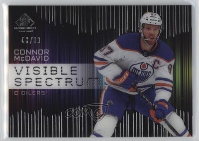 2024-25 SP Game Used Edition Visible Spectrum White 8/10 Connor McDavid 1j6p