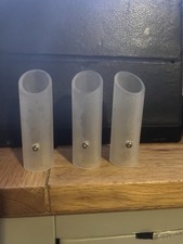 3x Replacement Spare Glass Lamp Light Shades For Next Metro Metropolitan Range