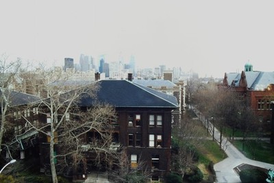c1970's 35mm Slide, University of Pennsylvania Campus Philadelphia American City