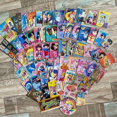 Sailor Moon Trading Card Sticker 70 Stück Set J15598