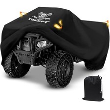 ATV Cover, Waterproof Heavy Duty 4 Wheeler Cover Quad Cover XL-82"L 47"W 45"H