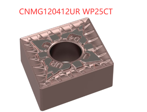 10 PCS ORIGINAL INSERTS CNMG120412UR WP25CT - 第 1/4 張圖片