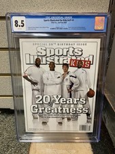 O’Neal, Jordan, Phelps, James SI For Kids CGC 8.5 Newsstand Jan/Feb 2009