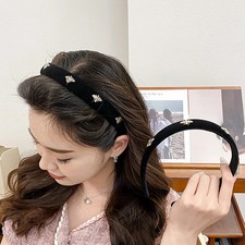 Cotton Plush Animal Headband Women Cute Soft Makeup Daily Hair Hoop Head Band