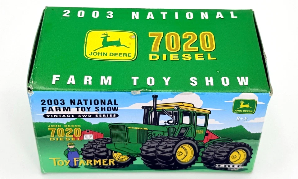 ERTL - 2003 Toy Farmer Toy Show - John Deere 7020 Diesel - 1:64 Scale - Image 2 of 4