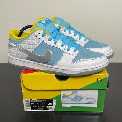 Nike SB Dunk Low FTC Lagoon Pulse 10 (Moderately Worn Pre-Owned)Nik Size 10 (DB)