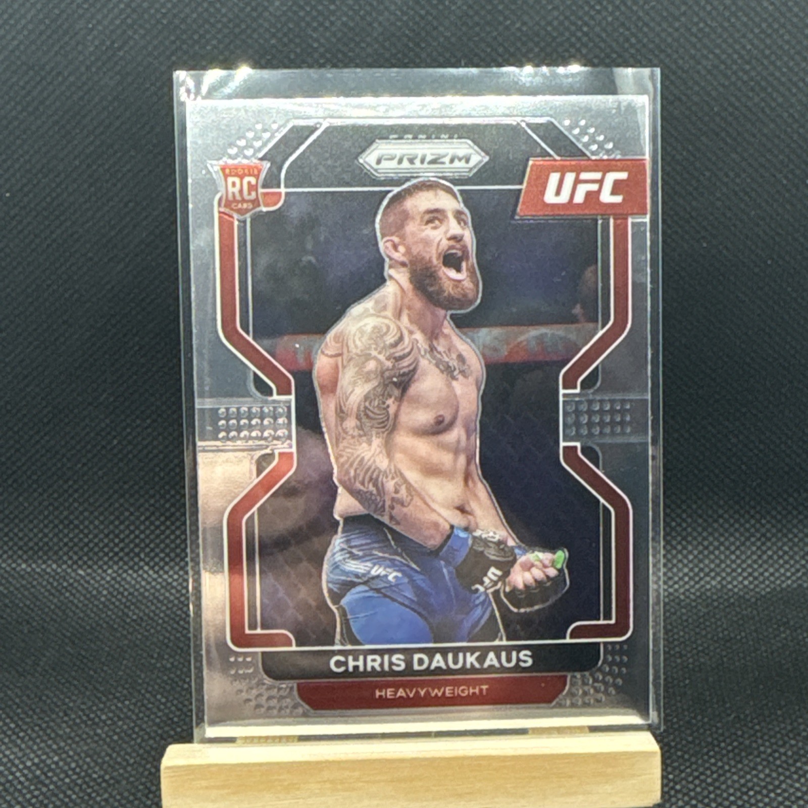 2022 Panini Prizm UFC #199 Chris Daukaus Rookie