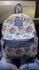 Loungefly Disney Lilo  Stitch Mini Backpack Blue Multicolor