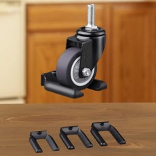 Praktischer Stuhl Rollstopper Antirutsch Pads offene Ausführung Polyolefin PO K