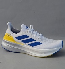 adidas Ultraboost 5X Running Shoes Mens 9.5 IH4005 Cloud White Blue Yellow