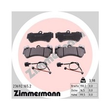 Plaquette de frein Porsche CAYENNE