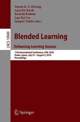 Blended Learning. Enhancing Learning Success - 9783319945040
