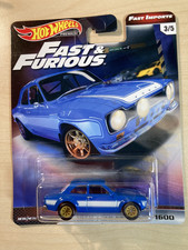 Hot wheels Fast and Furious 1970 Ford Escort RS1600 on Real Riders new on card