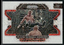 2022 Prizm WWE Flash Morgan Webster #13 White Sparkle SSP