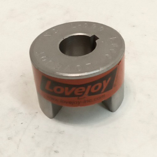 Lovejoy L-099 Iron Straight Jaw Coupling Hub Finished 1" Bore w/ KW 1/4" x 1/8"