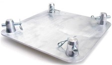 Global Truss SQ-4137 1ft x 1ft Base Plate for F34 Truss 5mm Aluminum