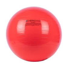 THERABAND Exercise Ball, Stability Ball with 55 cm 22 Inch, Red - 55cm