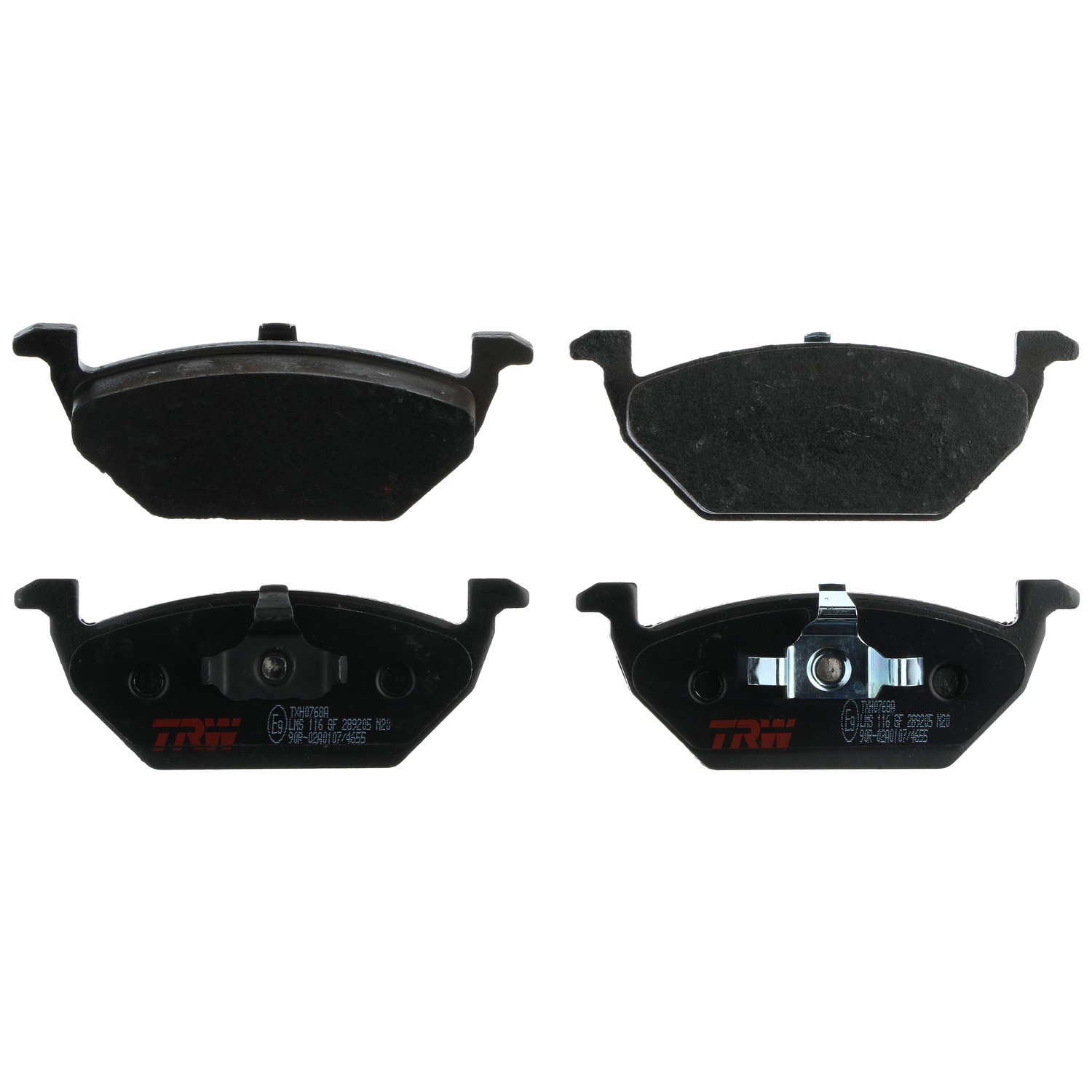Disc Brake Pad Set for Volkswagen Jetta 2000 - 2005 TRW  Ultra TXH0768A
