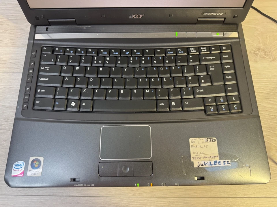 ACER TRAVELMATE 5720 15.4" LAPTOP LINUX UBUNTU CORE2 DUO 3GB RAM 68.7GB STORAGE - Image 3 of 4
