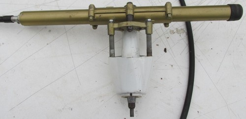 VTG MERCURY RIDE GUIDE ROUND RACK STEERING HELM & CABLE NICE COND. - Picture 6 of 13