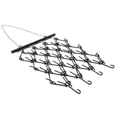 Heavy Duty Drag Harrow 4'W x 4'L 3/8in Tines for Lawn Leveling ATV UTVs Tractors