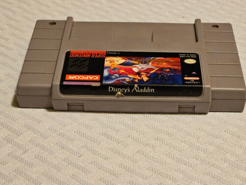 Disney's Aladdin (Super Nintendo (SNES), 1993) Cart Only, Tested, Working - Picture 3 of 6