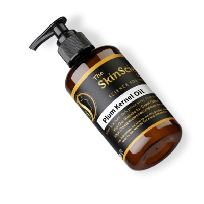 Plum Kernel Oil - Vitamin Rich Skin & Hair Nourishment| Free Shipping - 1Lt