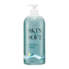 AVON SKIN SO SOFT ORIGINAL SHOWER GEL JUMBO SIZE WITH PUMP INCLUDED  33.8OZ