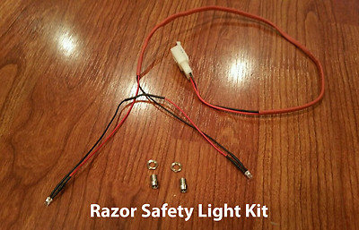 Razor controller and throttle Variable Speed Kit - Tail or Brake light AD ON KIT