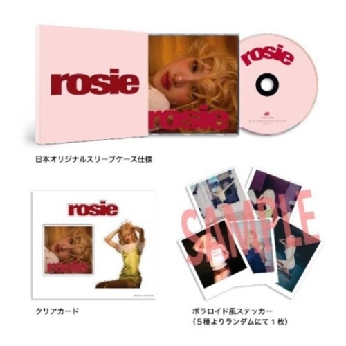 ROSE (BLACKPINK) rosie Limited Edition Japan Music CD APT. Bonus